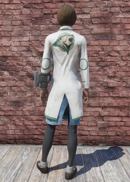 Fichier:FO76 Blouse de labo Arktos dos.png