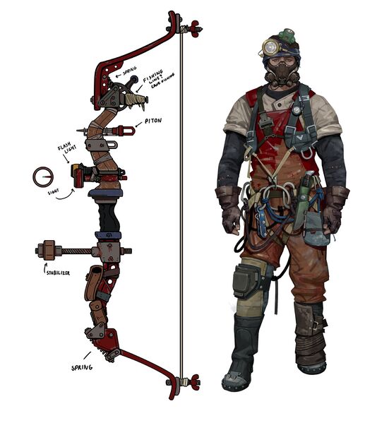Fichier:FO76 Concept Art Survivors' Bow.jpg