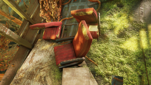 FO76 Crashed plane (Attention Nuka-Cola technician).png