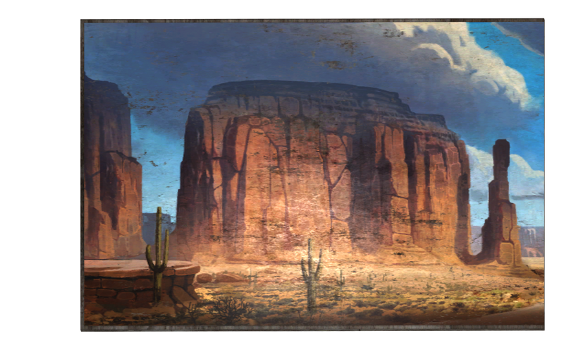 Fichier:FO76 Décoration murale de western.png