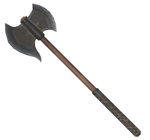 Fichier:FO76 Hache de Grognak.png