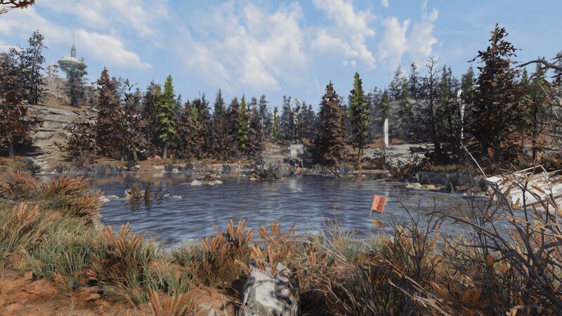 Fichier:FO76 Lac de Spruce Knob.jpg