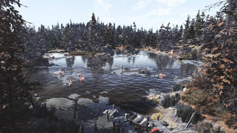 Fichier:FO76 Lac de Spruce Knob 02.jpg