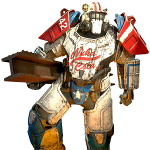FO76 Peinture Nuka Cola classique pour armure assistée de l'Union.png