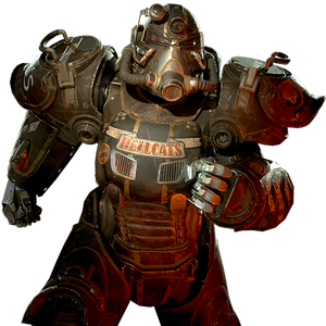 FO76 Peinture de compagnie de mercenaire pour armure assistée d'ultracite.png