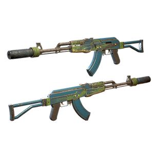 FO76 Peinture pour fusil artisanal Nuka Cola Twist.png