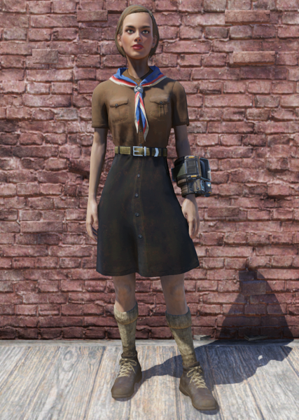 Fichier:FO76 Pioneer Scout Possum Skirt.png