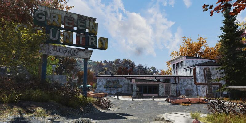 Fichier:FO76 Refuge de Green Country.jpg