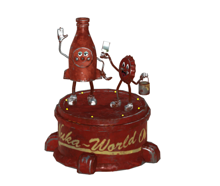 Fichier:FO76 Statue de Bottle et Cappy Peinture.png