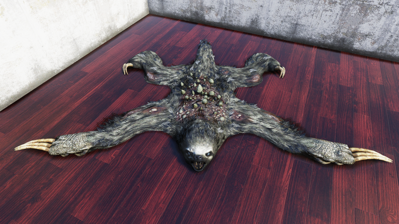 Fichier:FO76 Tapis en peau de mégaresseux.png