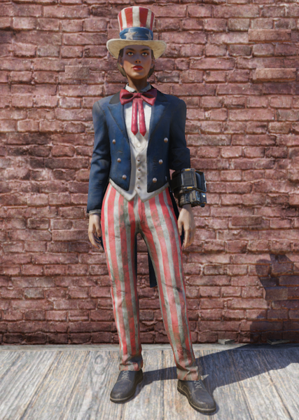 Fichier:FO76 Tenue de patriote américain usée.png