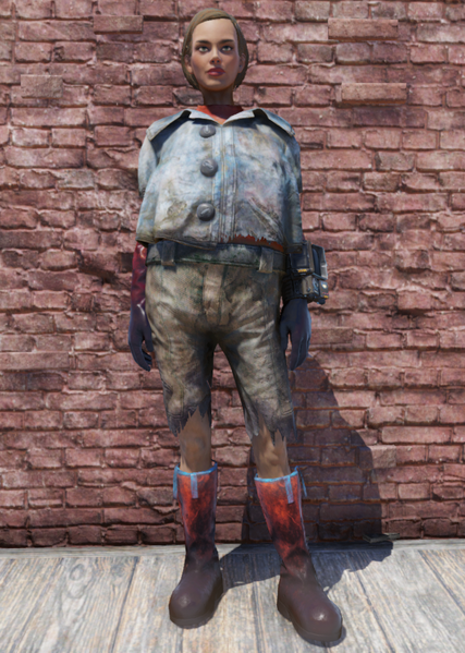 Fichier:FO76 Tenue de taupe abîmée.png
