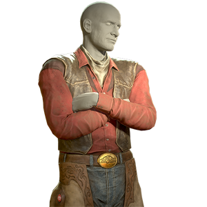 FO76 Tenue western avec jambières Nuka-World.png