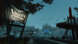 FO76 Valley Galleria - Valley Galleria by night.png