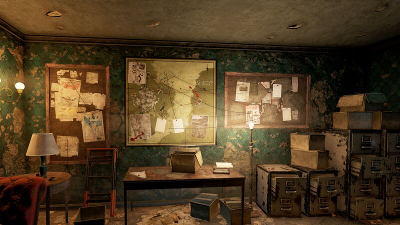 Fichier:FO76 Van Lowe Taxidermy (board).jpg