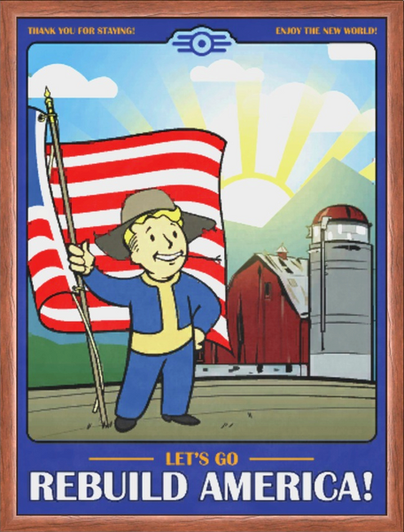 Fichier:FO76 Vault 76 poster rebuild murica.png
