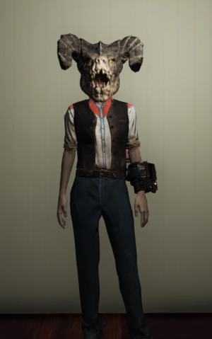FO76 Wastelanders Fasnacht Deathclaw Mask.png