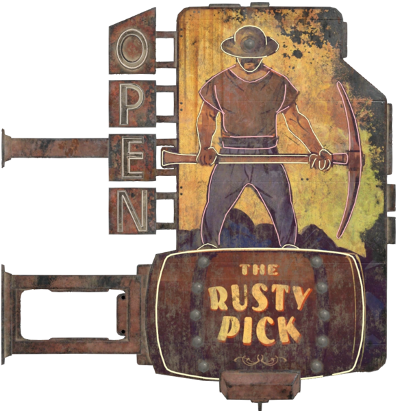 Fichier:FO76 enseigne du Pic rouillé.png