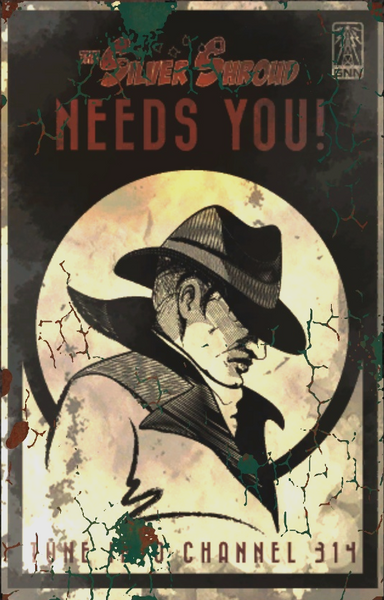 Fichier:FO76 poster Silver Shroud 4.png