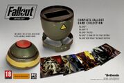 Mini-nuke utilisée comme boîte de rangement dans la Fallout Anthology