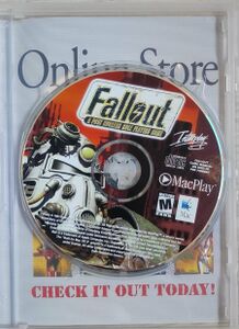 CD-ROM (mention « Fallout Game Manual on Disc in PDF format »)
