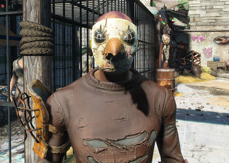 Fichier:Fo4 Masque de corbeau de la Meute porté.png