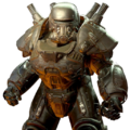 Skin d'armure assistée Liberty Prime dans la Boutique atomique