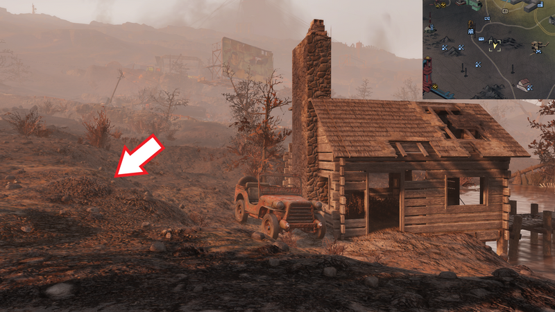 Fichier:Fo76 Carte au trésor de la Cendrière n°2 emplacement.png