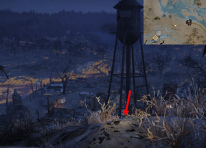 Fo76 Carte au trésor de la Vallée toxique n°2 emplacement.png