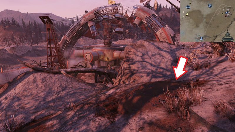 Fichier:Fo76 Carte au trésor de la Vallée toxique n°4 emplacement.png