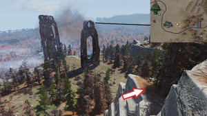 Fo76 Carte au trésor des Rocheuses escarpées n°7 emplacement.png