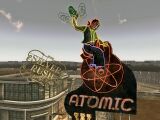 Panneau du Casino Atomic Wrangler