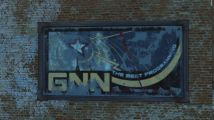 Affiche de GNN dans le centre-ville de Boston