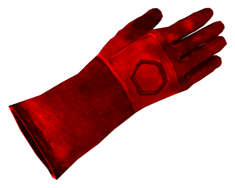 Fichier:Gant de stérilisation rouge.png