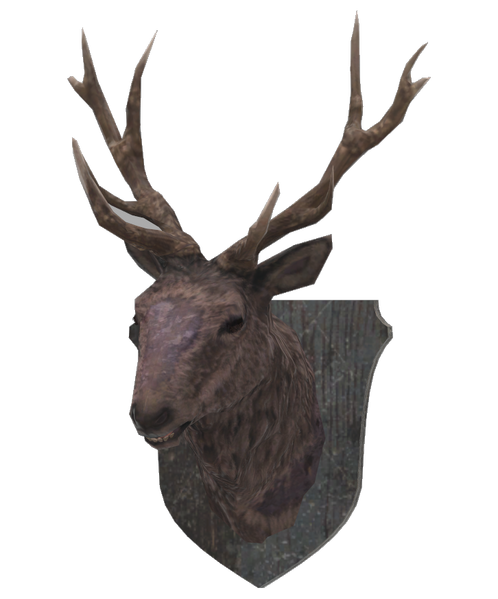 Fichier:Mounted deer head.png