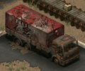 Un camion Nuka-Cola dans Fallout Tactics.