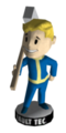 La poupée armes de corps à corps dans Fallout 3.