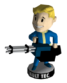 La poupée armes lourdes dans Fallout 3.