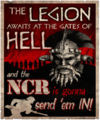 « La Légion attend aux portes de l'enfer, et la RNC va l'y envoyer. »