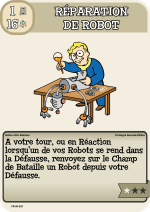 Réparation de Robot - Prototype Seconde Edition