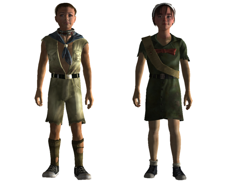 Fichier:Uniforme d'éclaireur des Terres désolées (Fallout 3).png
