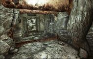 La fin de la grotte et l'emplacement de la Mini nuke